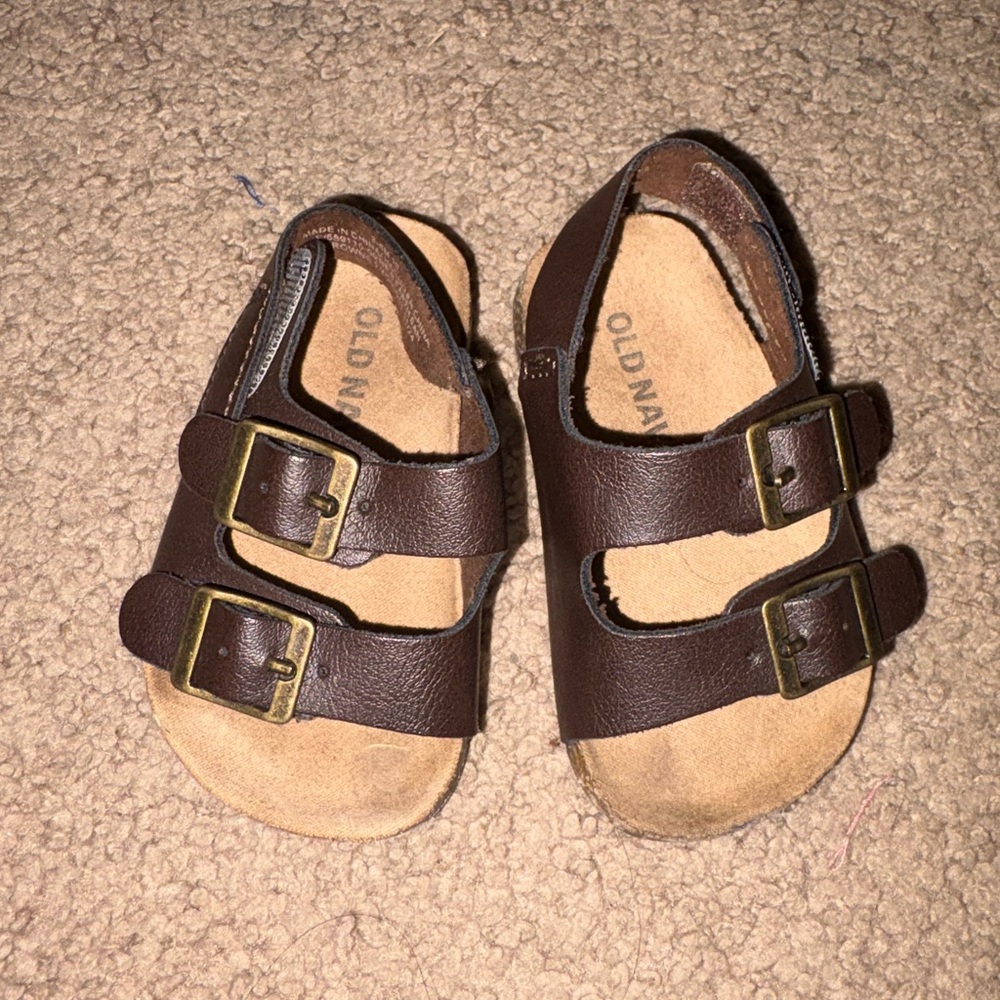 Old Navy Brown Baby Sandals